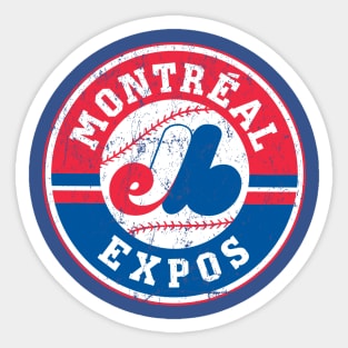 Montreal Expos Sticker